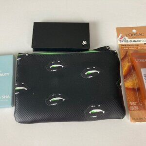 Ipsy Bag & Lancome Blush Color Palette & Glow on 5th Beauty, L'Oreal 4 items New